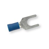Isolierter Verbinder 6,5 mm blau